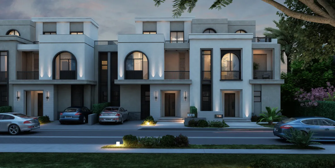 Townhouse for sale in Ever New Cairo  in 6th settlement of 176 m² with 4 bedrooms
