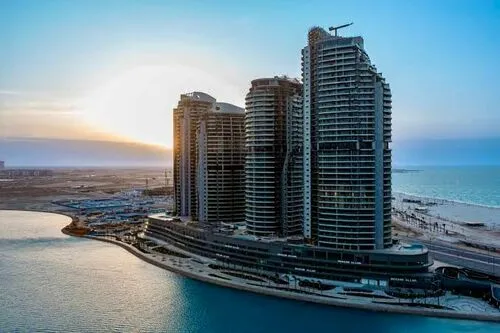 Apartment for sale in Beach Front Towers in Al Alamein of 398 m² with 3 bedrooms