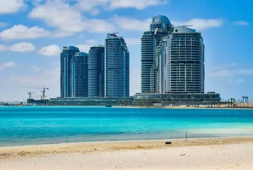 Apartment for sale in Beach Front Towers in Al Alamein of 398 m² with 3 bedrooms