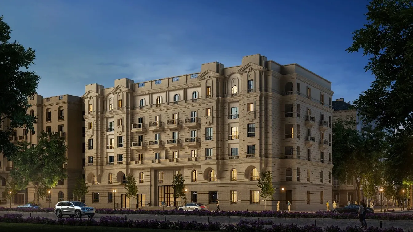 Apartment for sale in New Garden City in New Capital City of 89 m² with 1 bedrooms