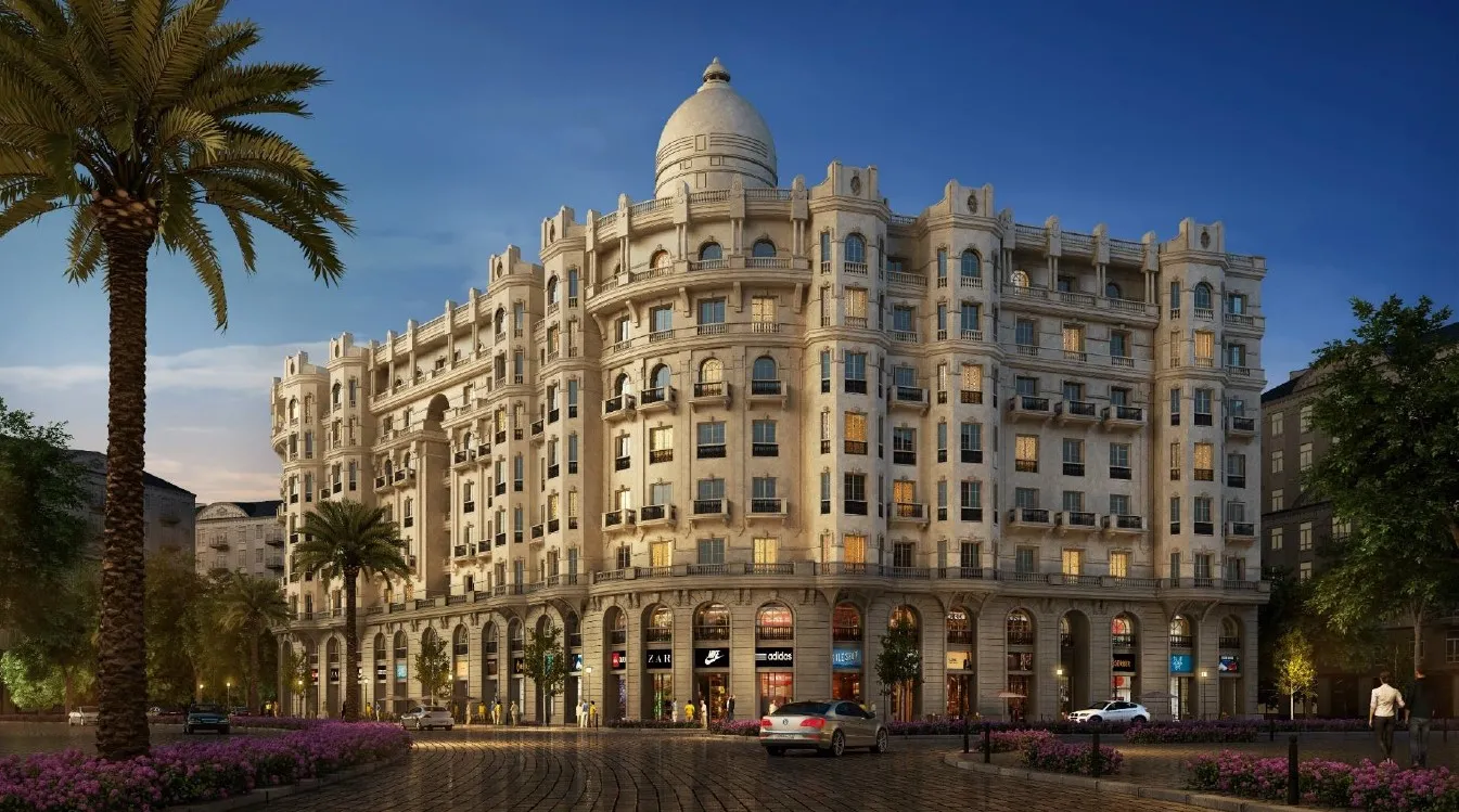 Apartment for sale in New Garden City in New Capital City of 89 m² with 1 bedrooms