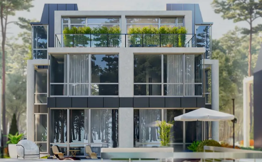 توين هاوس للبيع في بلوم فيلدز  في مدينة المستقبل بمساحة 0 م² تتكون من 4 غرف