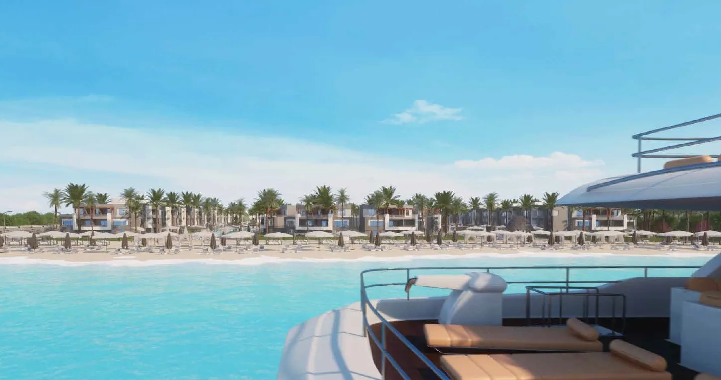 Chalet for sale in Lasirena Bay in Ras Sudr of 120 m² with 3 bedrooms