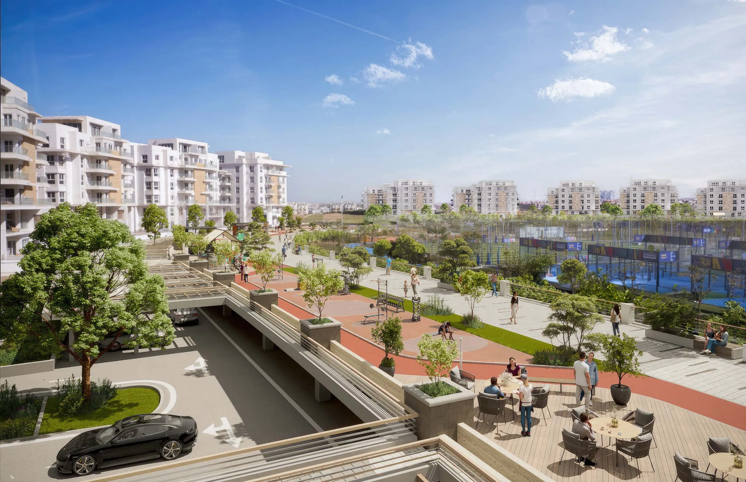 Apartment for sale in Lagoon Beach Park Mountain View I-City October in 6th of October City of 0 m² with 3 bedrooms