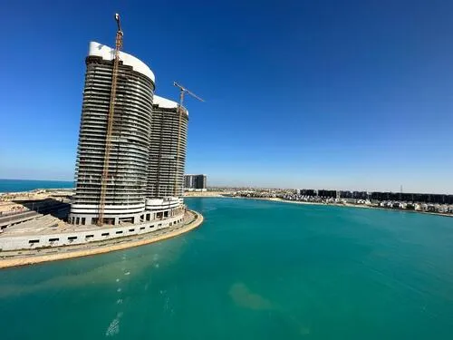 Apartment for sale in North Edge New Alamein in Al Alamein of 90 m² with 1 bedrooms