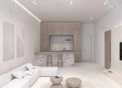 Serviced chalet for sale in AQ Residence in Ain Sokhna of 147 m² with 2 bedrooms