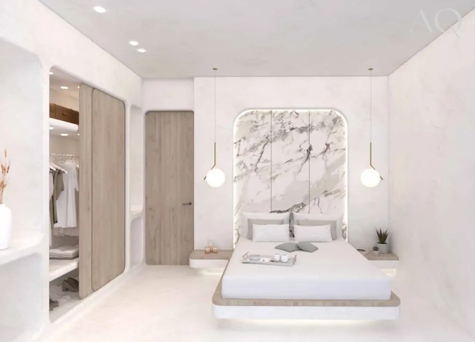 Serviced chalet for sale in AQ Residence in Ain Sokhna of 147 m² with 2 bedrooms