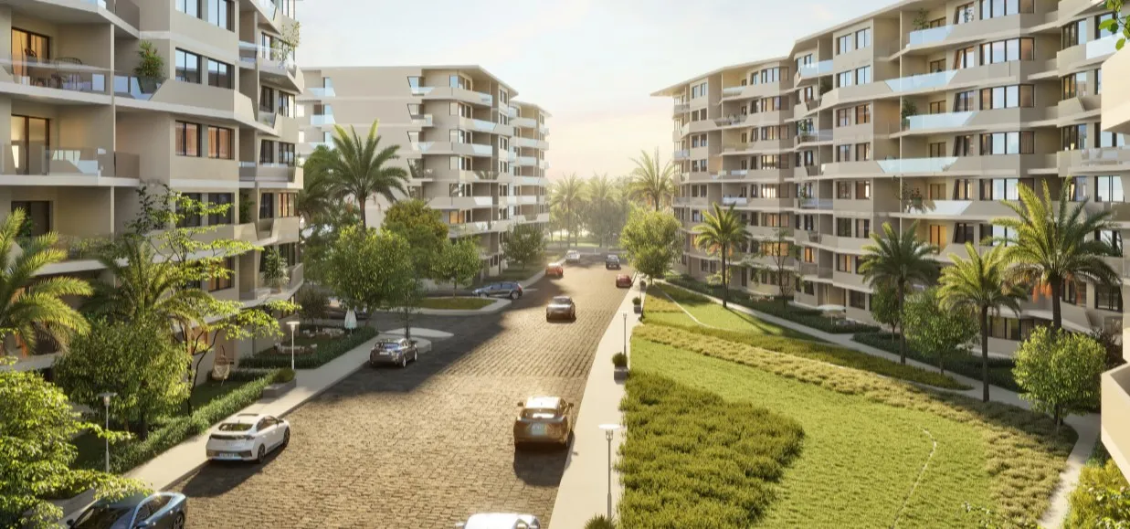 Apartment for sale in The Median Residences in New Cairo of 0 m² with 2 bedrooms