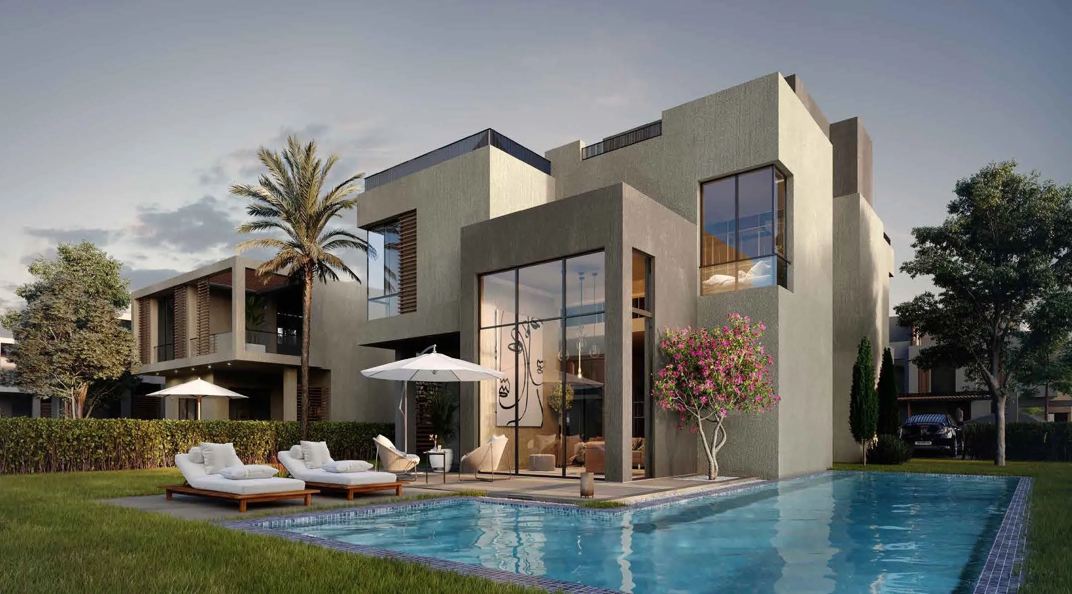 Townhouse for sale in Orchid in New Heliopolis of 234 m² with 3 bedrooms
