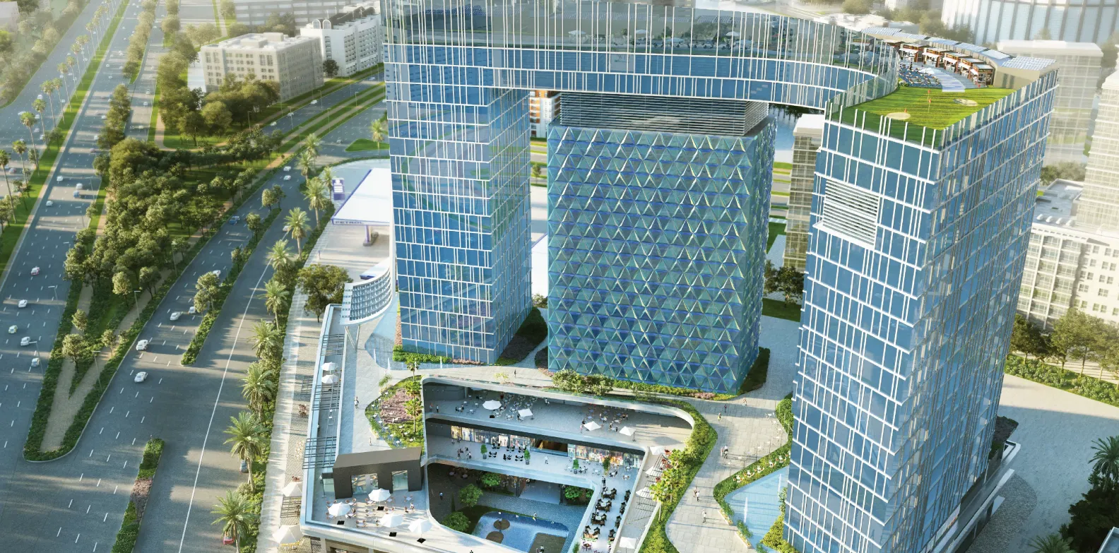  للبيع في اي -بزنس بارك  في  بمساحة 0 م² تتكون من 0 غرف