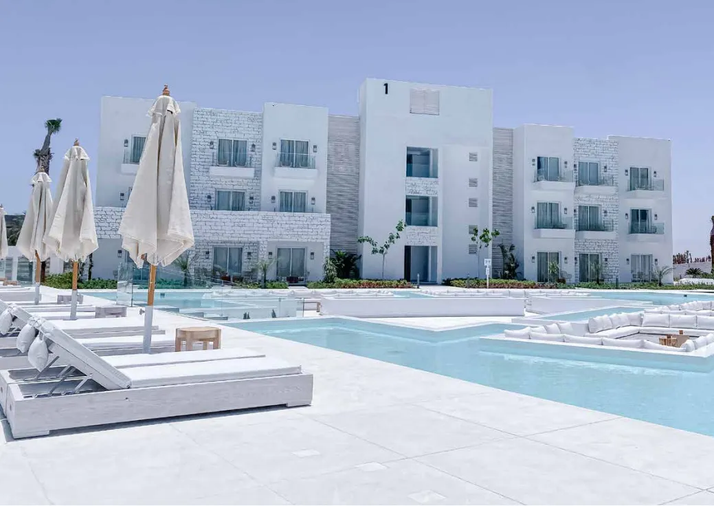 Serviced chalet for sale in AQ Residence in Ain Sokhna of 147 m² with 2 bedrooms