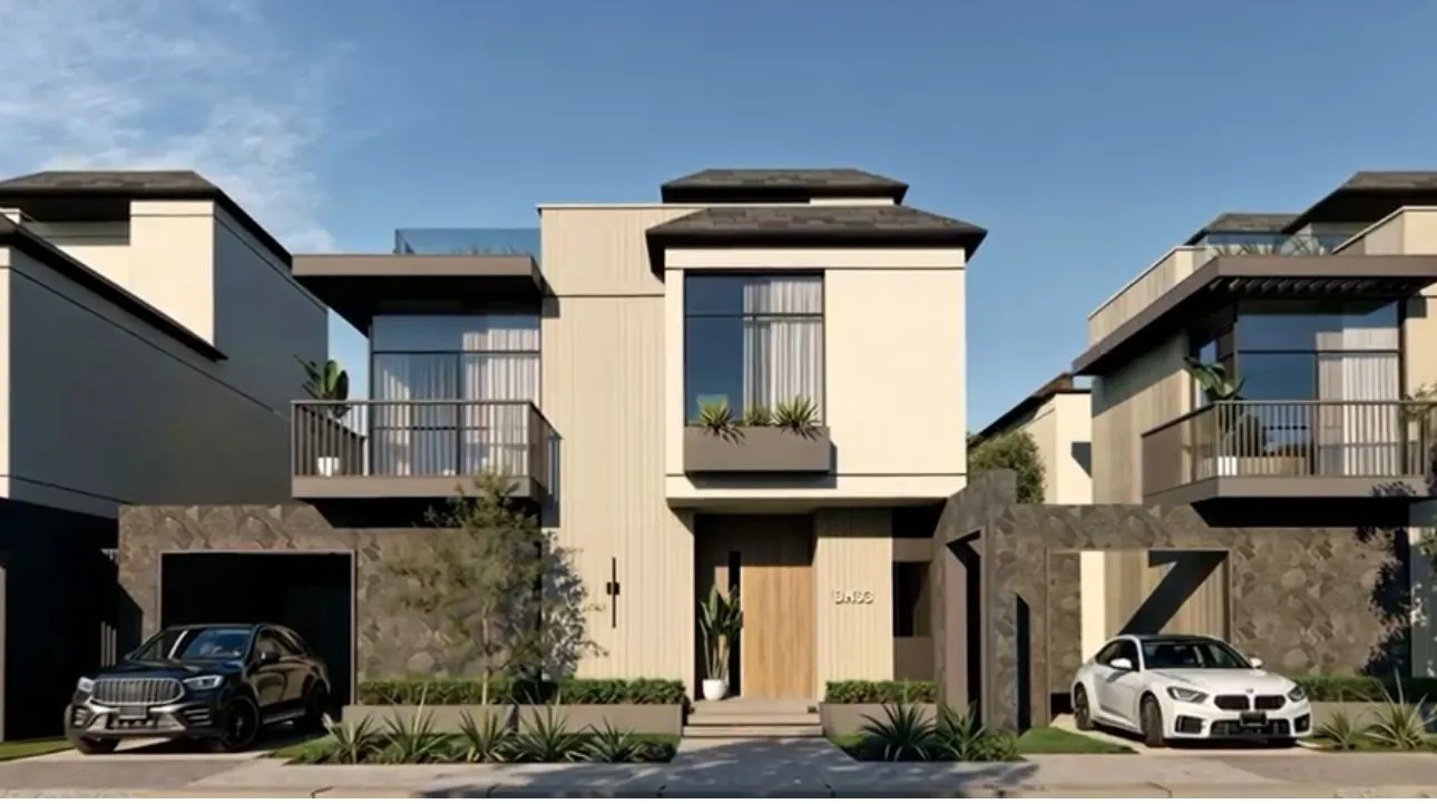 Townhouse for sale in Diplo East in New Capital City of 220 m² with 4 bedrooms
