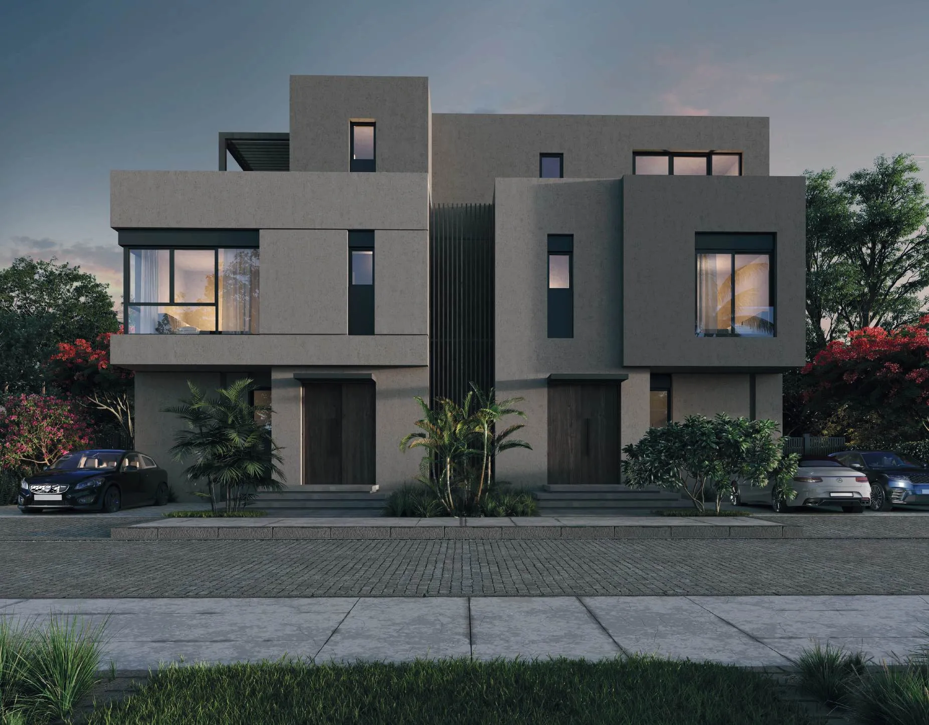 Twinhouse for sale in The Valleys  in Mostakbal City of 188 m² with 5 bedrooms