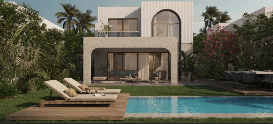 Villa for sale in Waterfall Village in Ras El Hekma of 236 m² with 4 bedrooms