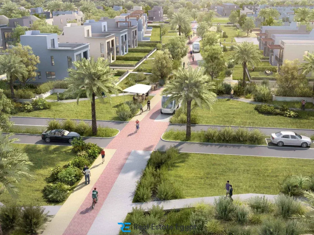 شقة للبيع في ويست كلاي في مدينة السادس من أكتوبر بمساحة 99 م² تتكون من 2 غرف