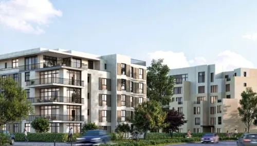 شقة للبيع في ويست كلاي في مدينة السادس من أكتوبر بمساحة 99 م² تتكون من 2 غرف