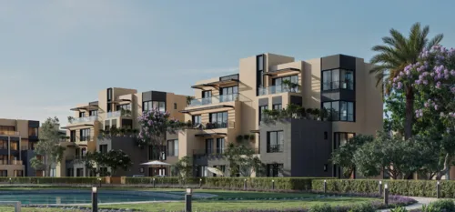 Apartment for sale in Park Residence - Garden Lakes in 6th of October City of 134 m² with 3 bedrooms