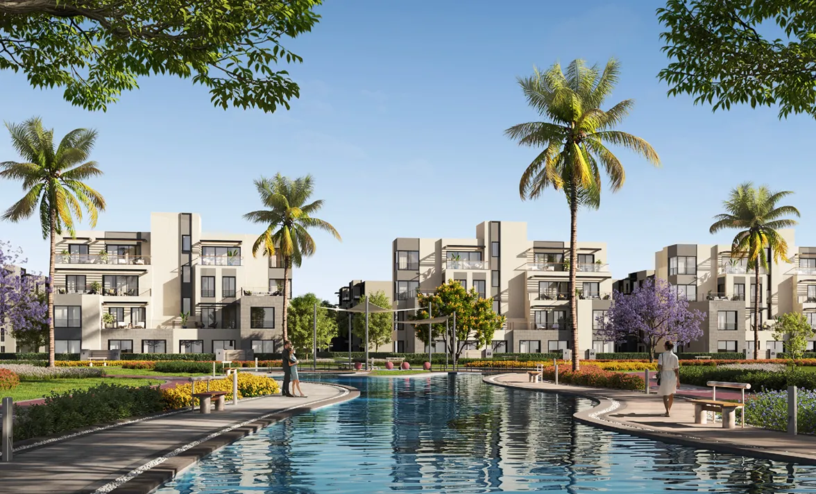 Apartment for sale in Park Residence - Garden Lakes in 6th of October City of 134 m² with 3 bedrooms