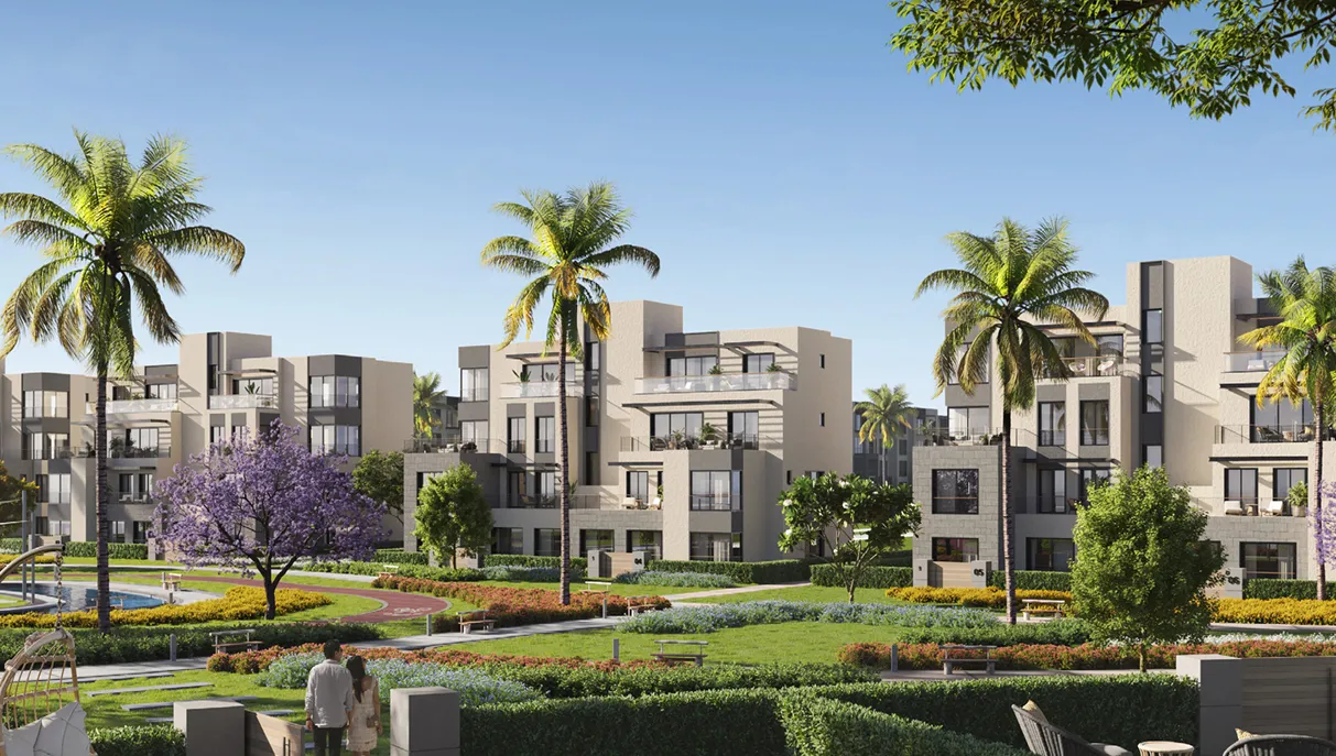 Apartment for sale in Park Residence - Garden Lakes in 6th of October City of 134 m² with 3 bedrooms