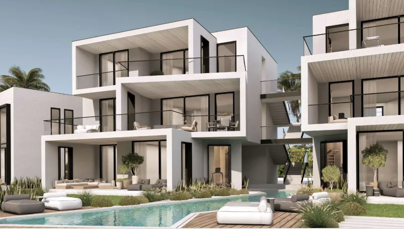 Villa for sale in Geo The Med in Ras El Hekma of 0 m² with 4 bedrooms