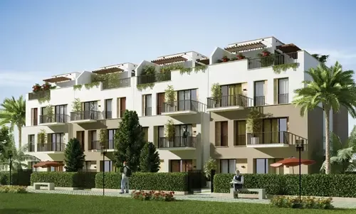 Apartment for sale in Westown Residences in El Sheikh Zayed of 205 m² with 3 bedrooms