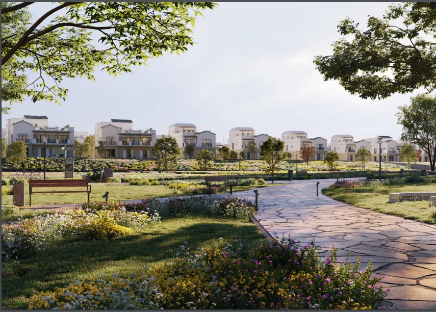 Villa for sale in Grand Park in New Cairo of 374 m² with 7 bedrooms