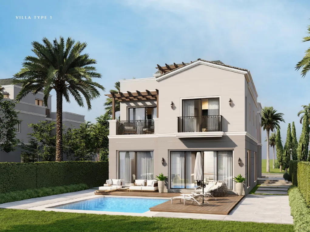 Villa for sale in Grand Park in New Cairo of 374 m² with 7 bedrooms