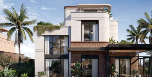 Villa for sale in Crescent Walk East in 6th settlement of 403 m² with 7 bedrooms