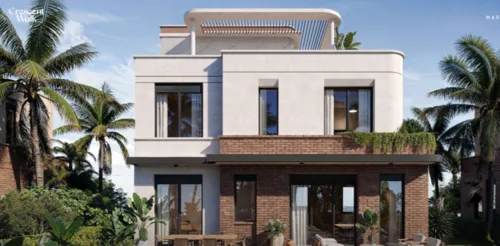 Villa for sale in Crescent Walk East in 6th settlement of 403 m² with 7 bedrooms