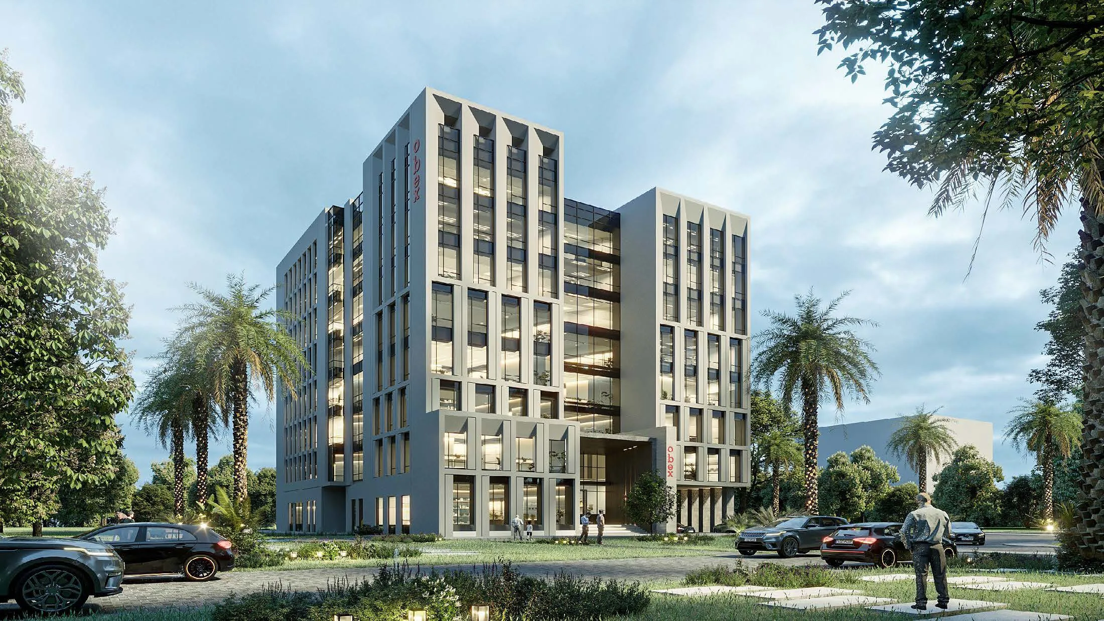 Office for sale in Obex in New Capital City of 198 m² with 0 bedrooms