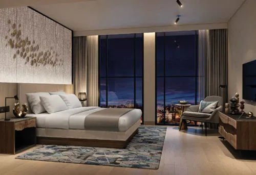 Serviced Apartment for sale in Marriott Residences Heliopolis in Heliopolis of 67 m² with 2 bedrooms