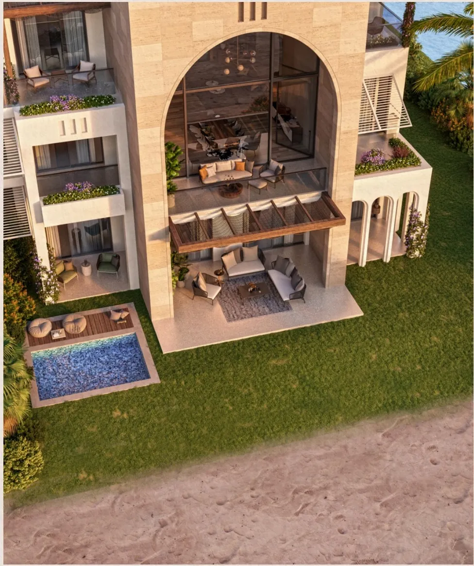 Apartment for sale in Fanadir Shores in El Gouna of 275 m² with 3 bedrooms