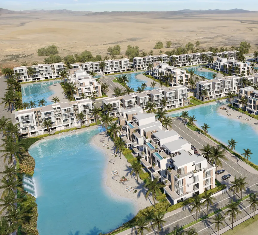 Chalet for sale in The Waterway North Coast in Al Dabaa of 143 m² with 3 bedrooms