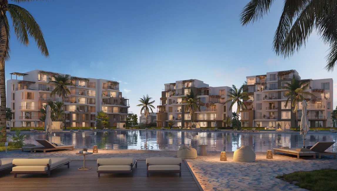 Chalet for sale in Shore Ville in Ras El Hekma of 0 m² with 2 bedrooms