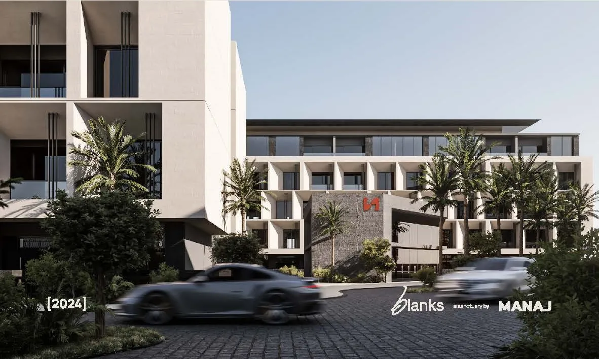 Serviced Studio for sale in Blanks in New Cairo of 55 m² with 0 bedrooms