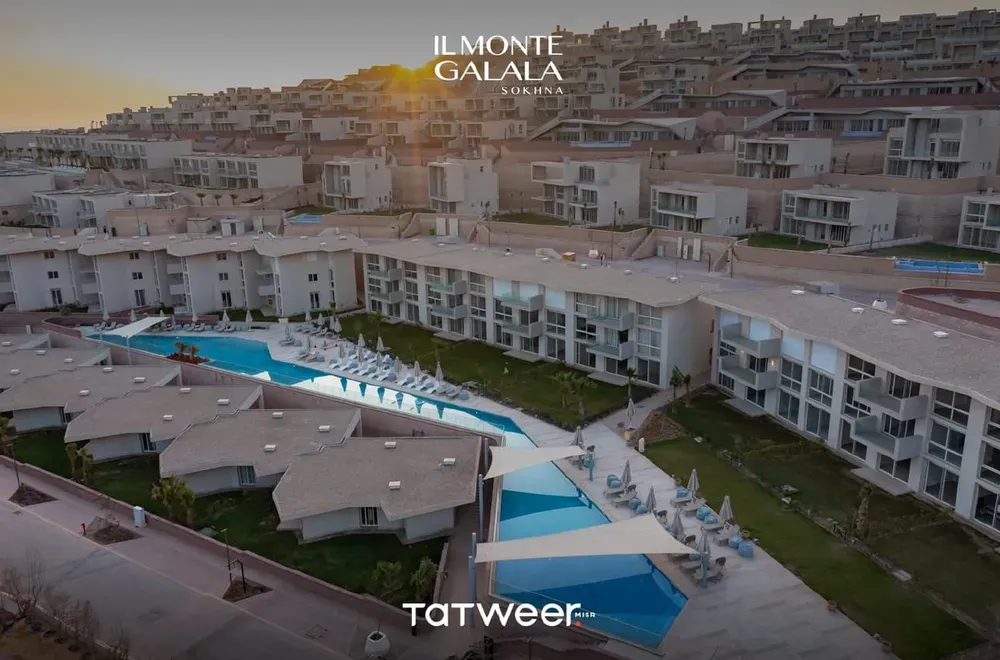 Chalet for sale in Il Monte Galala in Ain Sokhna of 108 m² with 2 bedrooms