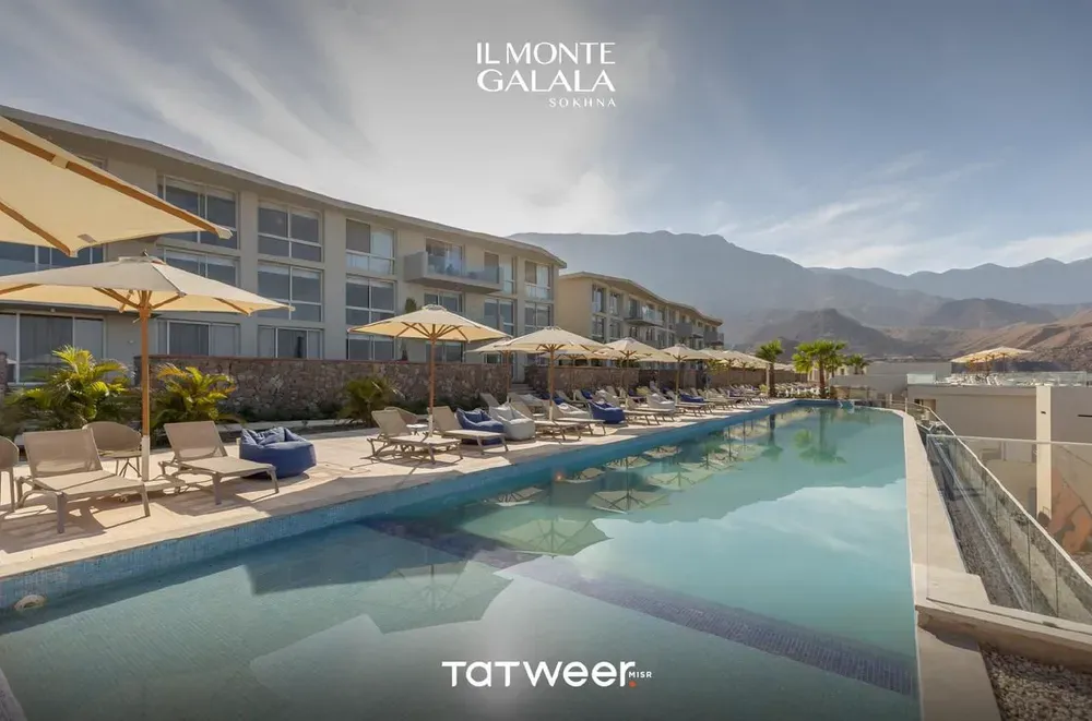 Chalet for sale in Il Monte Galala in Ain Sokhna of 108 m² with 2 bedrooms