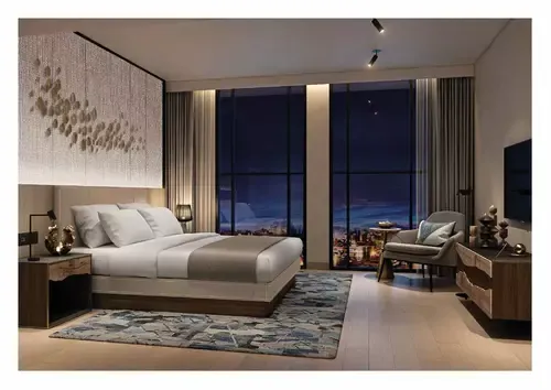 Apartment for sale in Marriott Residences Heliopolis in Heliopolis of 78 m² with 1 bedrooms