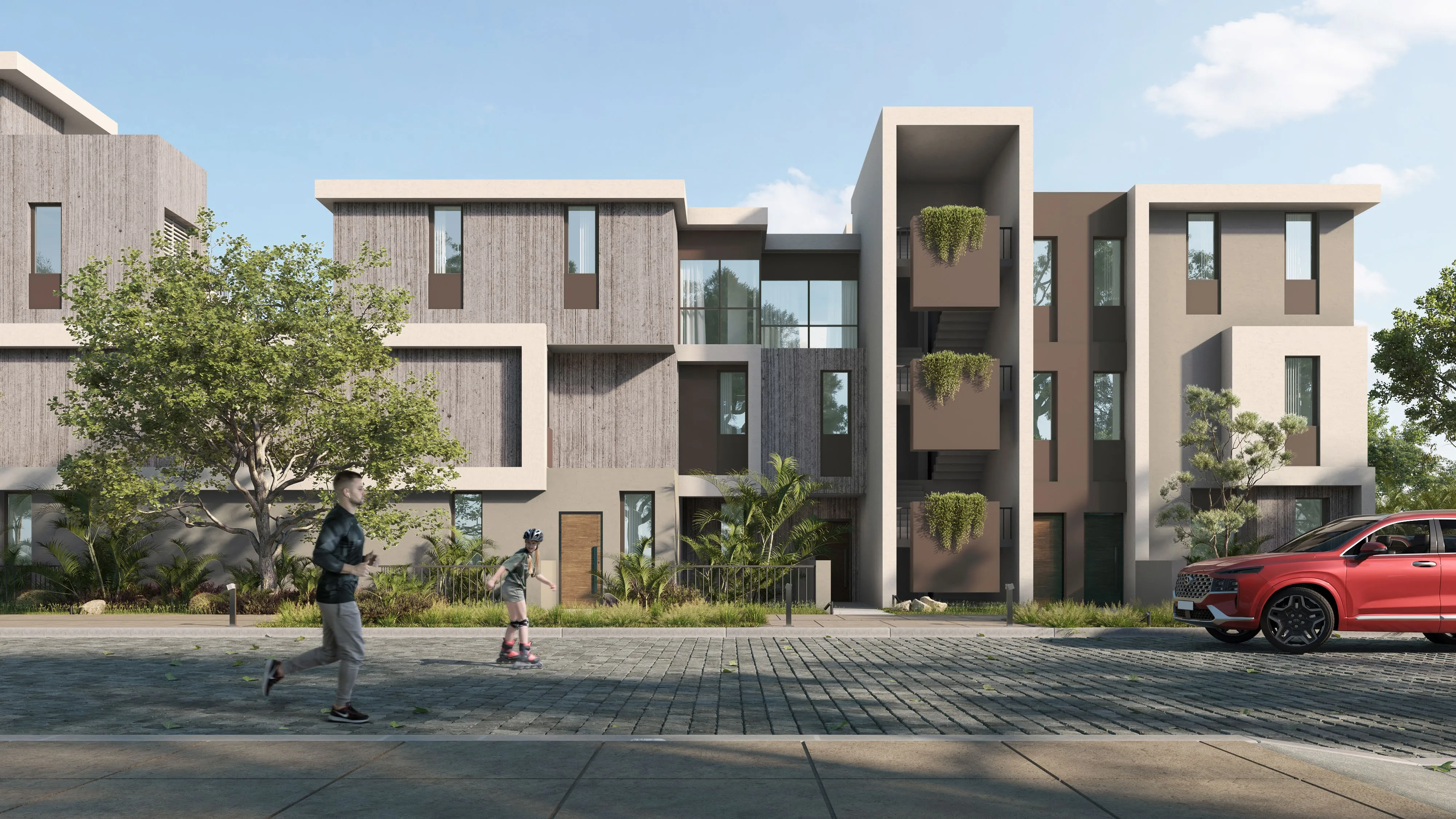 Twinhouse for sale in Solana East in New Cairo of 240 m² with 3 bedrooms