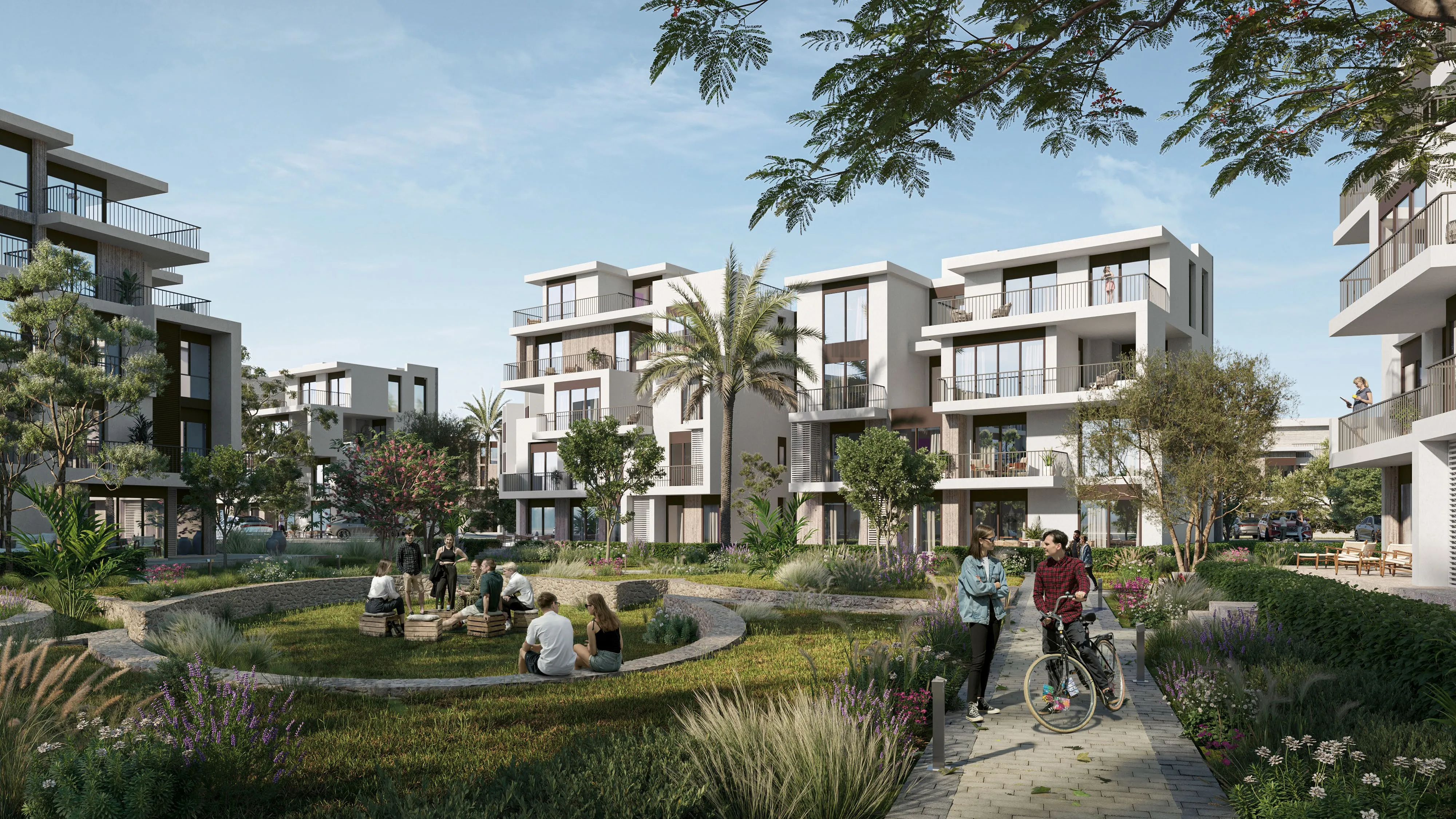 Twinhouse for sale in Solana East in New Cairo of 240 m² with 3 bedrooms