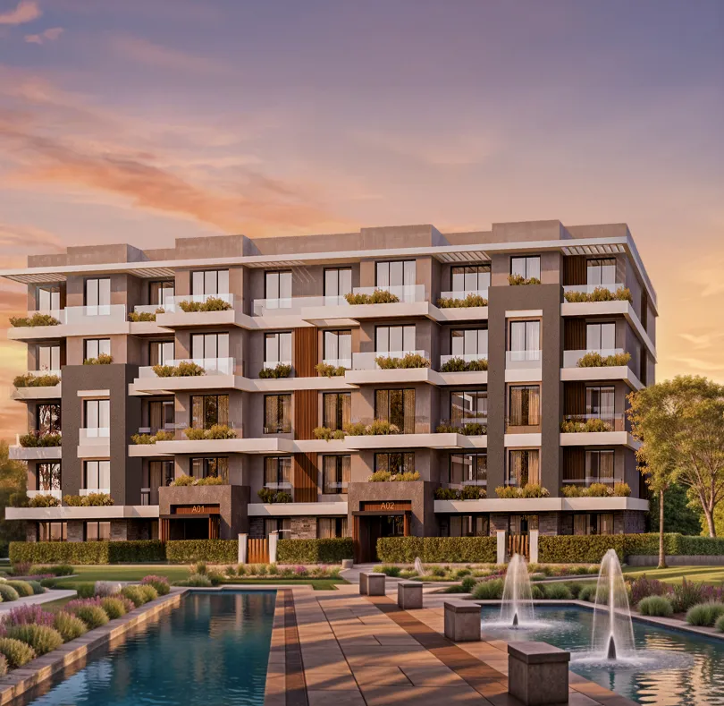 Apartment for sale in Boutique Village 2 in Golden Square of 156 m² with 3 bedrooms