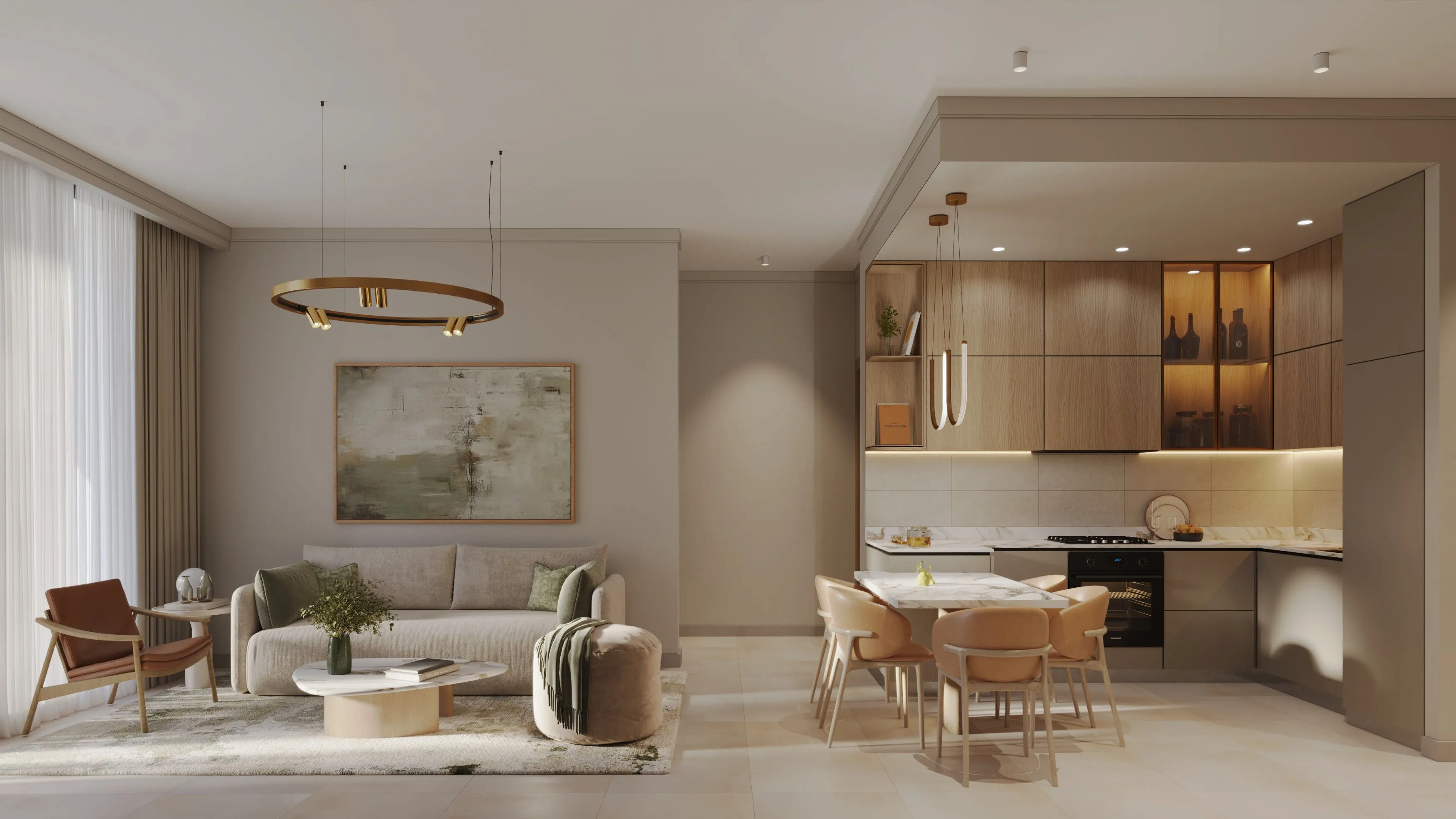 Apartment for sale in Sapphire Residence in New Cairo of 169 m² with 3 bedrooms