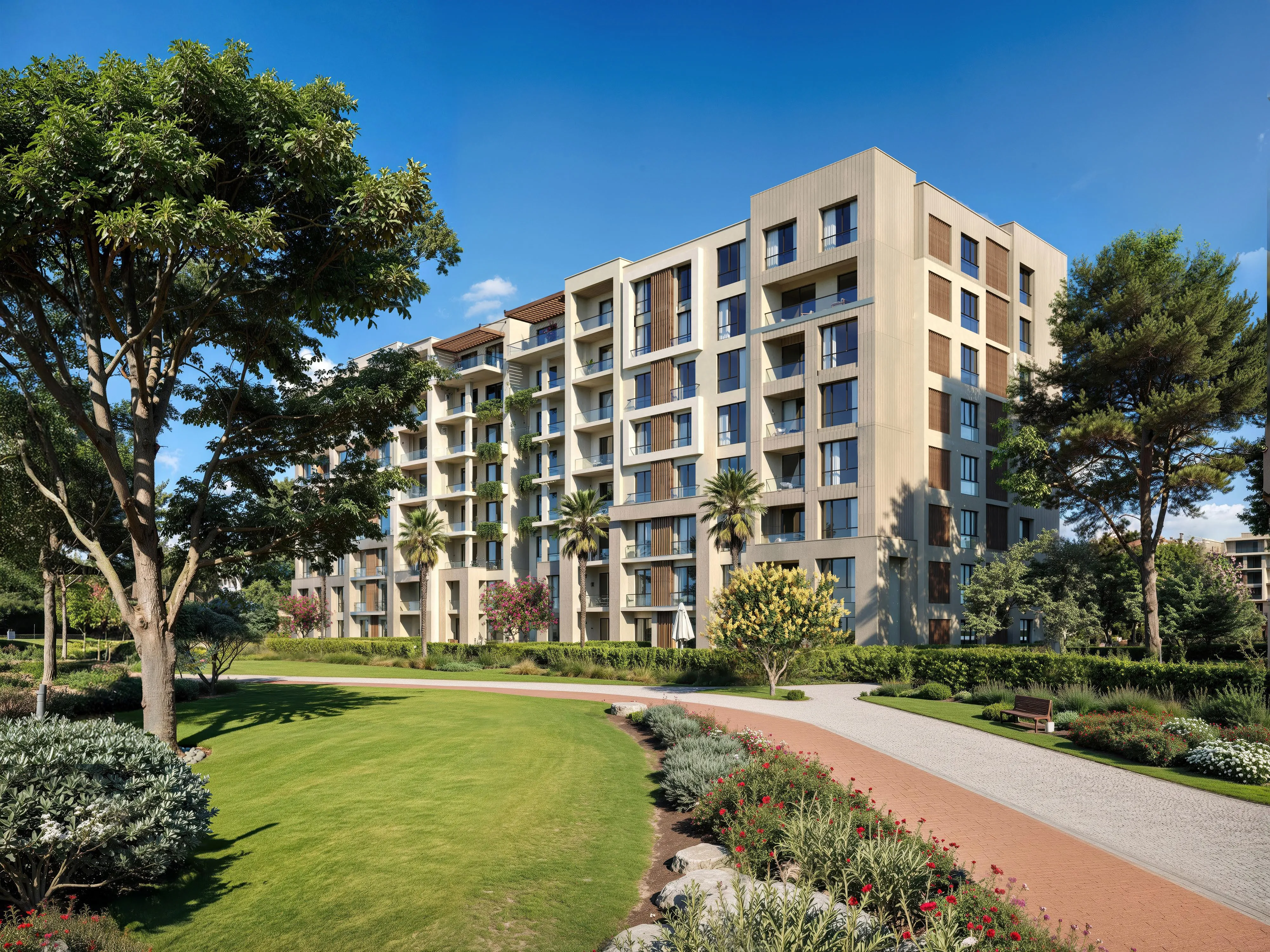 Apartment for sale in Sapphire Residence in New Cairo of 169 m² with 3 bedrooms