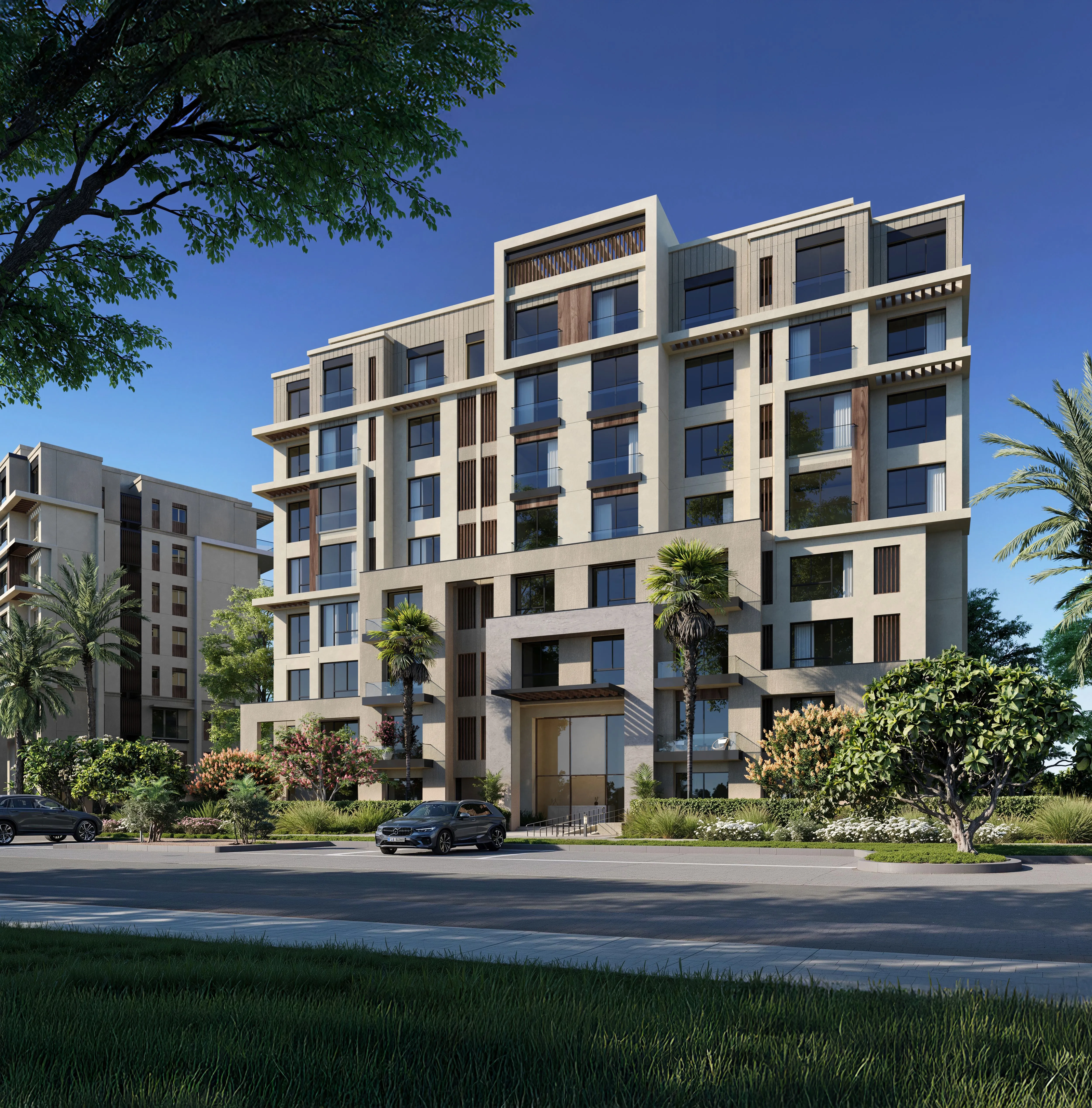 Apartment for sale in Sapphire Residence in New Cairo of 169 m² with 3 bedrooms