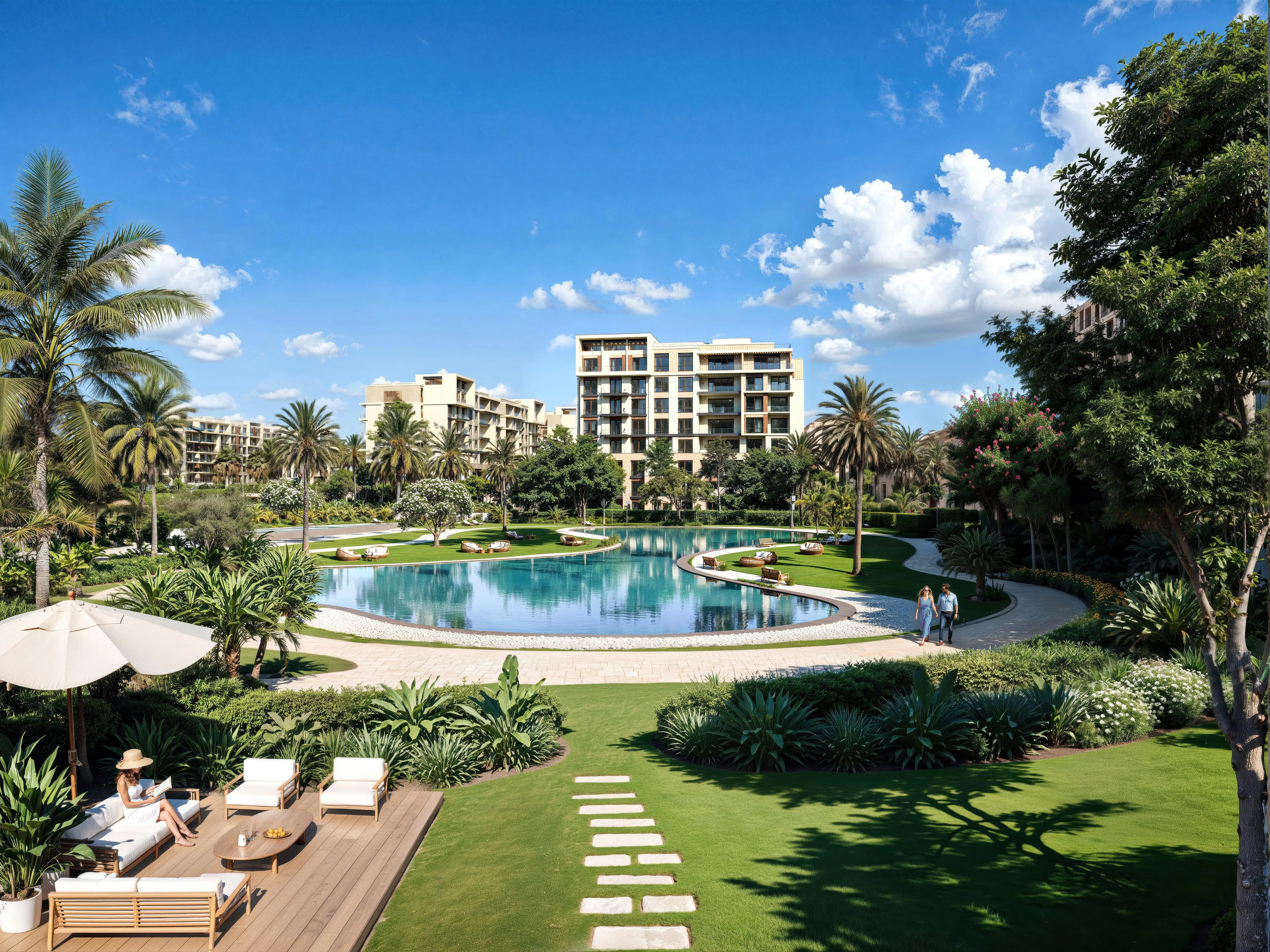 Apartment for sale in Sapphire Residence in New Cairo of 169 m² with 3 bedrooms