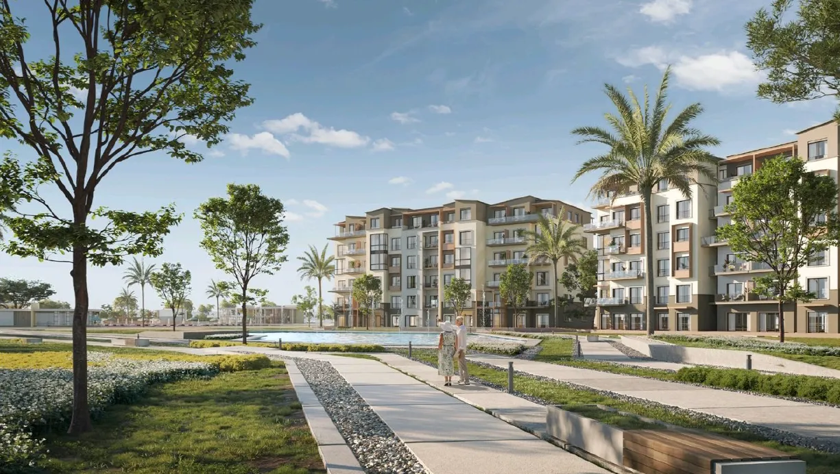 Apartment for sale in Greens Residence New Cairo in New Cairo of 176 m² with 3 bedrooms