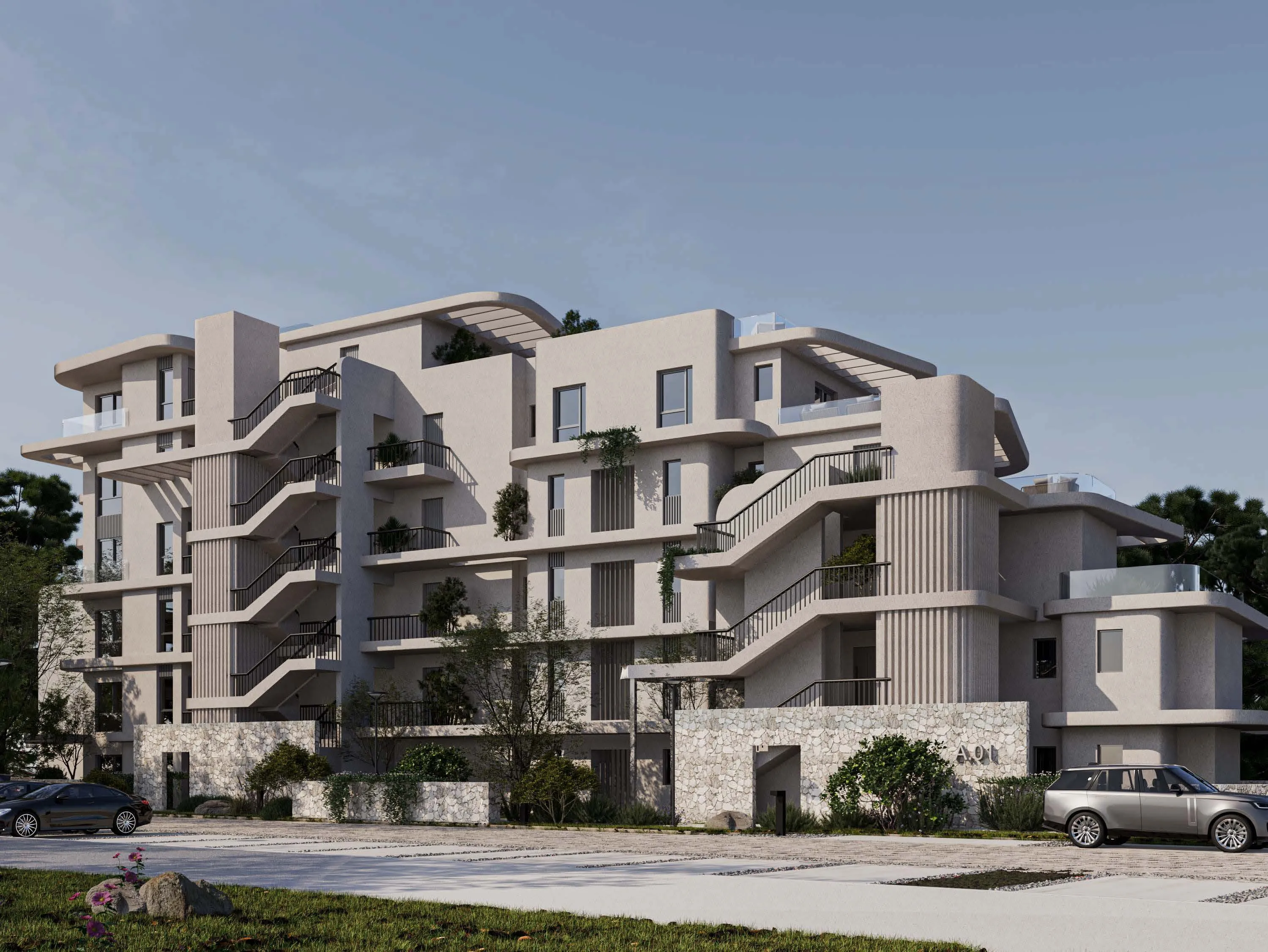 Apartment for sale in Hilltop Chalets - Solare in Ras El Hekma of 187 m² with 3 bedrooms
