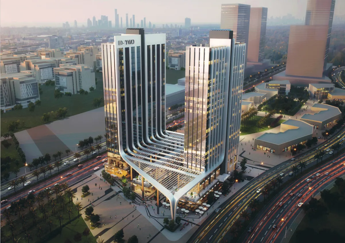 Serviced Studio for sale in Double Two Towers  in New Capital City of 0 m² with 0 bedrooms
