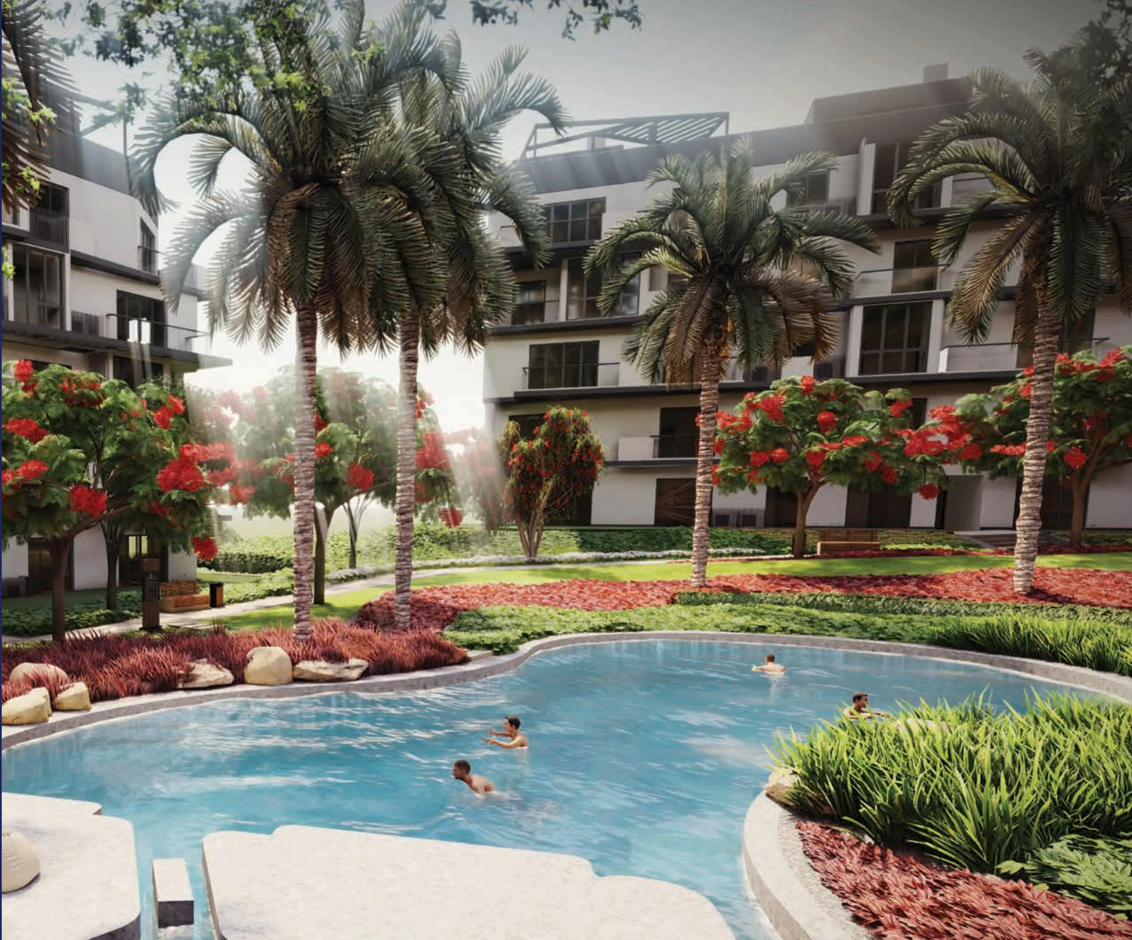 Serviced Apartment for sale in V Residences By Villette in Golden Square of 218 m² with 3 bedrooms
