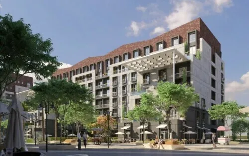 Apartment for sale in Parklane in New Capital City of 83 m² with 1 bedrooms